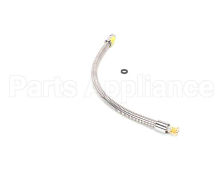 B-0026-H2A T&S Brass Hose, 26 Flexible Stainless Steel, Less