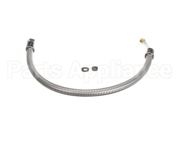 B-0032-H2A T&S Brass Hose, 32 Flexible Stainless Steel, Less