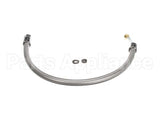 B-0032-H2A T&S Brass Hose, 32 Flexible Stainless Steel, Less