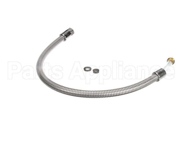 B-0032-H2A T&S Brass Hose, 32 Flexible Stainless Steel, Less