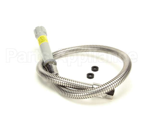 B-0036-H T&S Brass Hose, 36 Flexible Stainless Steel