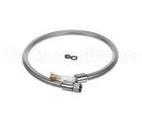 B-0040-H2A T&S Brass Hose, 40 Flexible Stainless Steel, Less