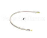 B-0044-H2A T&S Brass Hose, 44 Flexible Stainless Steel, Less