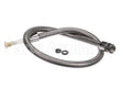 B-0044-H2AE T&S Brass Hose, 44 Flexible Stainless St