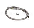 B-0048-H T&S Brass Hose, 48 Flexible Stainless Steel (Gray
