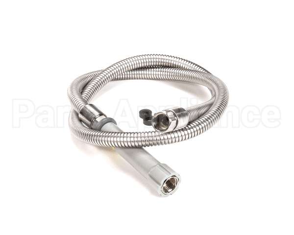 B-0054-H T&S Brass Hose, 54 Flexible Stainless Steel
