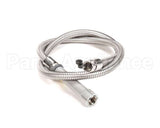 B-0054-H T&S Brass Hose, 54 Flexible Stainless Steel