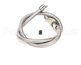 B-0054-H T&S Brass Hose, 54 Flexible Stainless Steel