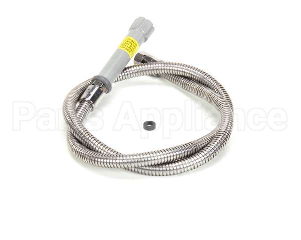 B-0056-H T&S Brass Hose, 56 Flexible Stainless Steel (Gray