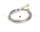 B-0056-H T&S Brass Hose, 56 Flexible Stainless Steel (Gray