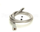 B-0068-H T&S Brass Hose, 68 Flexible Stainless Steel (Gray