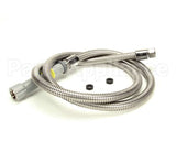B-0068-H T&S Brass Hose, 68 Flexible Stainless Steel (Gray