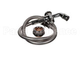 B-0101-BKF T&S Brass Push Button Spray Valve, 36 Stainless Fl
