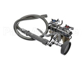 B-0105 T&S Brass Spray Valve And Wall Hook Outlet With St