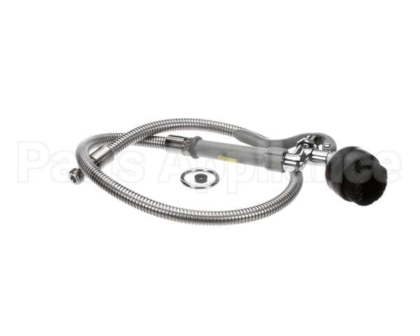 B-0106 T&S Brass Spray Valve With Brush And 44 Flexible S