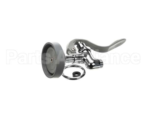 B-0107 T&S Brass Spray Valve, Gray Rubber Bumper, Doe Spr