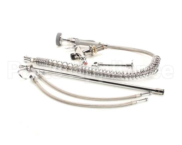 B-0113-B T&S Brass Easyinstall Pre-Rinse, Spring Action, Si