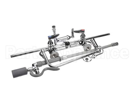 B-0131-ADF12-BC T&S Brass 8 Wall Mount Pre-Rinse, B-0107-C Spray V