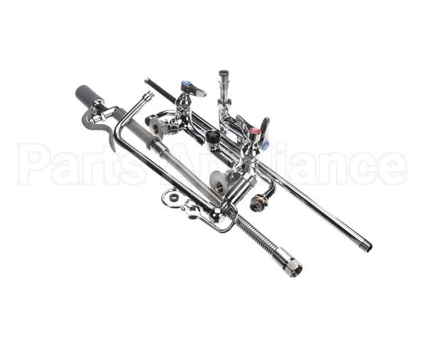 B-0131-ADF12-BC T&S Brass 8 Wall Mount Pre-Rinse, B-0107-C Spray V