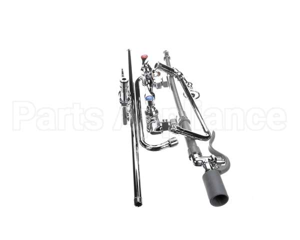 B-0131-ADF12-BC T&S Brass 8 Wall Mount Pre-Rinse, B-0107-C Spray V