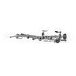 B-0131-B T&S Brass Pre-Rinse, Overhead Swivel Arm, 8 Wall M