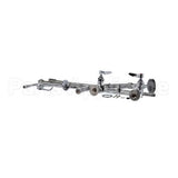 B-0131-B T&S Brass Pre-Rinse, Overhead Swivel Arm, 8 Wall M