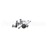 B-0131-B T&S Brass Pre-Rinse, Overhead Swivel Arm, 8 Wall M