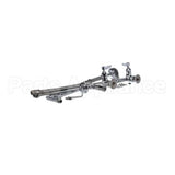 B-0131-B T&S Brass Pre-Rinse, Overhead Swivel Arm, 8 Wall M