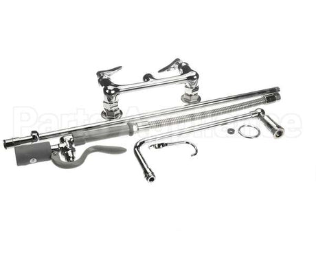 B-0131-C T&S Brass Prerinse Overhead Swivel Arm Wall Mou