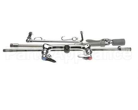 B-0131-C T&S Brass Prerinse Overhead Swivel Arm Wall Mou