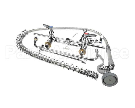 B-0133-01 T&S Brass Easyinstall Pre-Rinse, Spring Action, 8