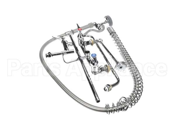 B-0133-01 T&S Brass Easyinstall Pre-Rinse, Spring Action, 8