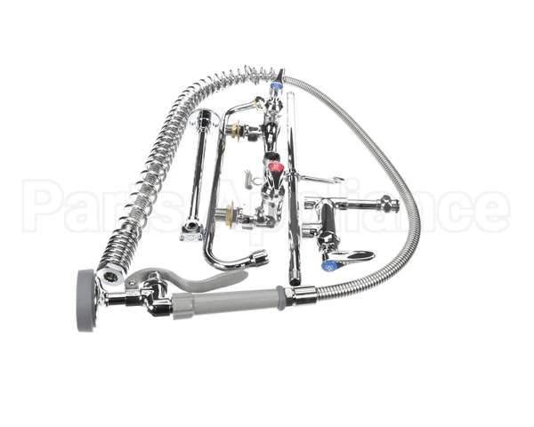 B-0133-01 T&S Brass Easyinstall Pre-Rinse, Spring Action, 8