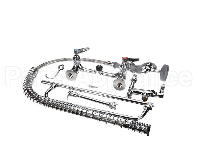 B-0133-ADF14-B T&S Brass Easyinstall Pre-Rinse, Spring Action, 8