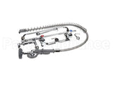 B-0133-ADF14-B T&S Brass Easyinstall Pre-Rinse, Spring Action, 8