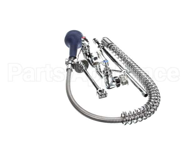 B-0133-B08 T&S Brass Easyinstall Pre-Rinse: 8 Wall Mount, 1/2