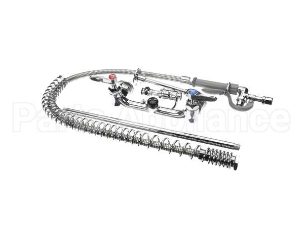 B-0133-CR-BVB-A T&S Brass Filler Unit Easyinstall 8 Wall Mount