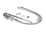 B-0133-LB T&S Brass Pre-Rinse, Spring Action, 18 Riser, 44 H