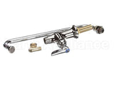 B-0206 T&S Brass Single Pantry Faucet, Single Hole Base,