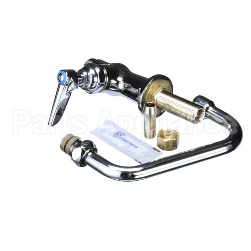 B-0207 T&S Brass Single Pantry Faucet, Single Hole Base,