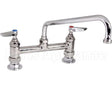 B-0220-61X Compatible TS Brass Faucet, 8"Deck, 10"Spt, Leadfree