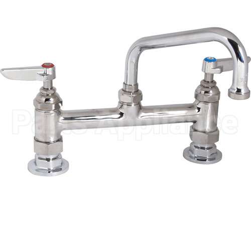 B-0222 Compatible TS Brass Faucet, 8"Deck, 6"Spt, Leadfree