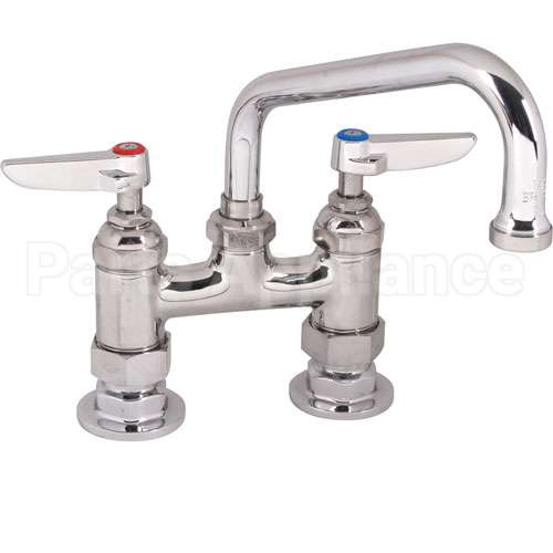 B-0228 Compatible TS Brass Faucet, 4"Deck, 6"Spt, Leadfree