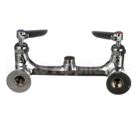 B-0230-CR-LN T&S Brass 8 Wall Mount Mixing Faucet, Sc-Cerama Ca