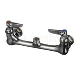 B-0230-CR-LN T&S Brass 8 Wall Mount Mixing Faucet, Sc-Cerama Ca