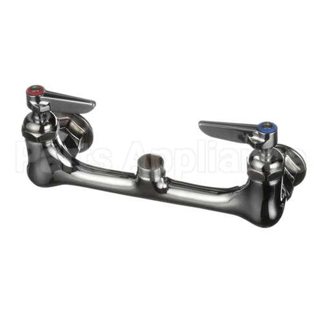 B-0230-CR-LN T&S Brass 8 Wall Mount Mixing Faucet, Sc-Cerama Ca