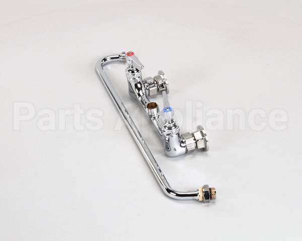 B-0230 T&S Brass Double Pantry Faucet, Wall Mount, 8 Cent