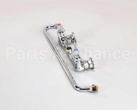 B-0230 T&S Brass Double Pantry Faucet, Wall Mount, 8 Cent