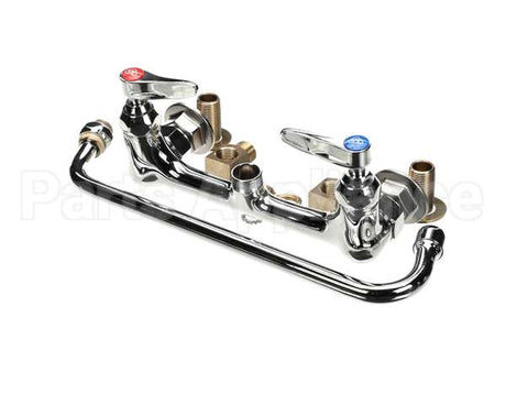 B-0231-02 T&S Brass 8 Wall Mount Faucet 12 Npt Elbows 12