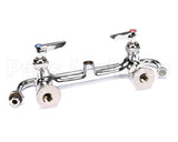 B-0231-CR T&S Brass 8 Wall Mount Faucet, 1/2 Npt Female Inle